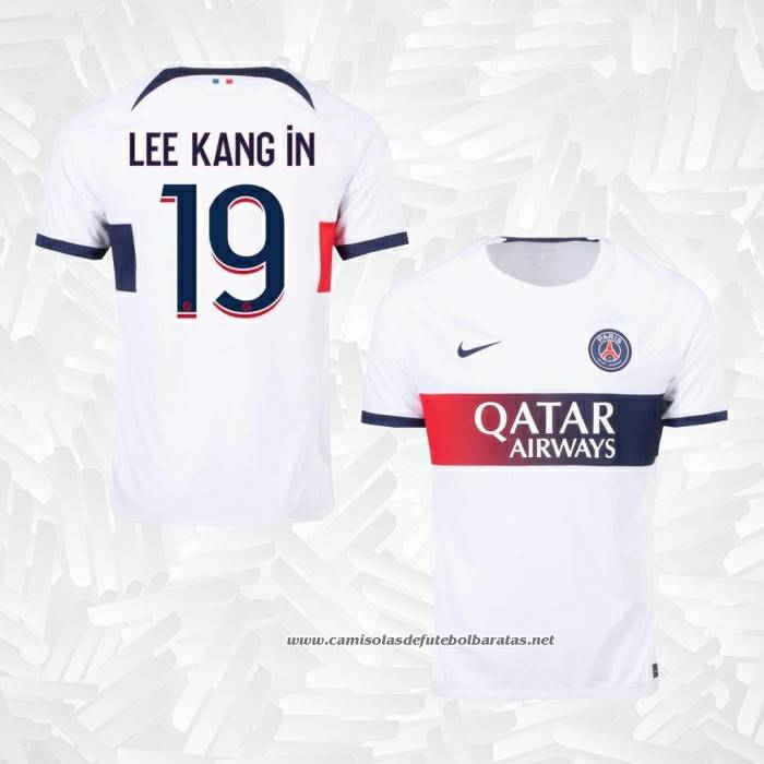 2º Camisola Paris Saint-Germain Jogador Lee Kang In 2023-2024